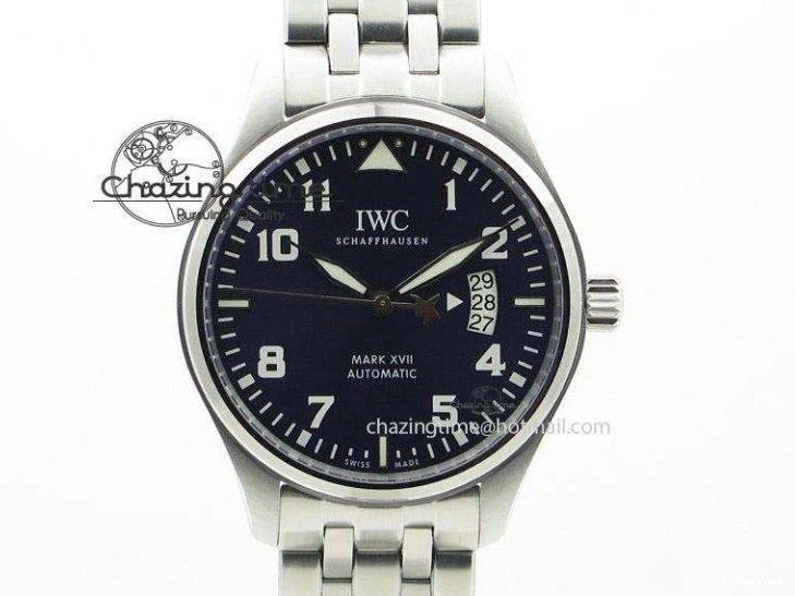 MIROTIME 0713 RelaxedFit Aquatimer Automatic IW329004 V6F 1:1 Best Edition Blue Dial on Rubber Strap MIYOTA 7095
